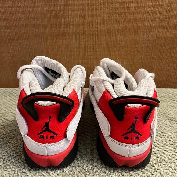 Nike Air Jordan 6 Rings Retro Shoes in Varsity Red/Black - Picture 3 of 3